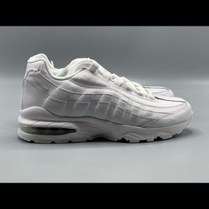 NEW Nike Air Max 95 GS “White Metallic Silver” 8.5